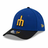 Seattle Mariners MLB City Connect 39THIRTY M-Crown Flex Cap Blue - Taass sale