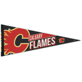 Calgary Flames Big Logo WinCraft Premium NHL Pennant - Taass US