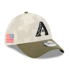 Arizona Diamondbacks 2025 MLB Armed Forces New Era 39THIRTY Flex Cap - Taass for sale