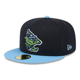 Hillsboro Hops MiLB Batting Practice Authentic 59FIFTY Fitted Cap Navy - Taass online