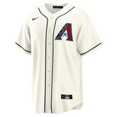 Arizona Diamondbacks Nike Replica Home MLB Jersey Cream - Taass near me