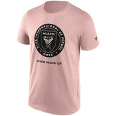 Inter Miami CF Primary Logo MLS T-Shirt Pink - Taass for sale