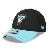 Arizona Diamondbacks 2025 MLB Batting Practice Stretch-Snap 9FORTY Adjustable Cap - Taass US