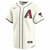 Arizona Diamondbacks Nike Limited MLB Baseball Jersey Home Cream - Taass US