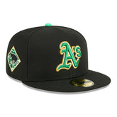 Athletics 2026 St. Patrick's Day MLB Authentic 59FIFTY Cap Black - Taass sale