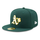 Athletics Authentic New Era 59FIFTY Fitted MLB Cap Road - Taass sale
