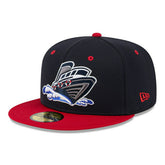 Stockton Ports MiLB Batting Practice Authentic 59FIFTY Fitted Cap Navy - Taass US