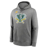 Oakland Athletics 1982 Cooperstown Club MLB Hoodie Gray - Taass near me