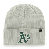 Athletics '47 Chain Stitch MLB Knit Hat Gray - Taass for sale