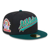 Oakland Athletics Retro 1996 Spring Training New Era 59FIFTY Fitted Cap Black - Taass near me