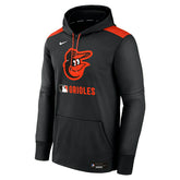 Baltimore Orioles 2025 MLB Authentic Performance Therma Hoodie Black - Taass near me