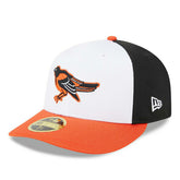 Baltimore Orioles 2025 MLB Batting Practice New Era Low Profile 59FIFTY Fitted Cap - Taass US