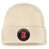 Boston Red Sox Cooperstown MLB Beanie Knit Natural - Taass US