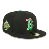 Boston Red Sox 2026 St. Patrick's Day MLB Authentic 59FIFTY Cap Black - Taass near me
