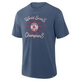 Boston Red Sox Retro Stadium Slub MLB T-Shirt Navy - Taass near me