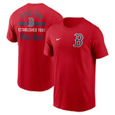 Boston Red Sox 2-Hit Nike Cotton T-Shirt Red - Taass discount
