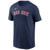 Boston Red Sox Fuse Wordmark Nike MLB T-Shirt Navy - Taass discount