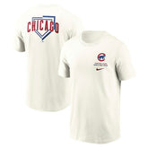 Chicago Cubs Primetime 2-Hit T-Shirt Cream - Taass US