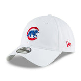 Chicago Cubs Bear Logo Classic 9TWENTY Adjustable MLB Cap White - Taass online