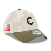 Chicago Cubs 2025 MLB Armed Forces New Era 39THIRTY Flex Cap - Taass near me