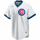 Chicago Cubs Cooperstown Collection Nike MLB Jersey Pinstripe - Taass discount
