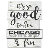 Chicago White Sox Birchwood MLB Wood Sign - Taass online