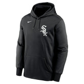 Chicago White Sox Wordmark Nike Therma Dri-FIT MLB Hoodie Black - Taass near me