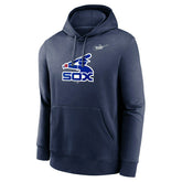 Chicago White Sox Cooperstown Logo Nike Club Fleece MLB Hoodie Navy - Taass sale