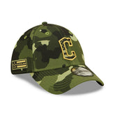 Cleveland Guardians 2022 MLB Armed Forces New Era 39THIRTY Flex Cap - Taass sale