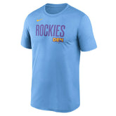 Colorado Rockies City Connect Legend MLB T-Shirt Blue - Taass US