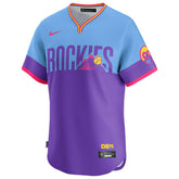 Colorado Rockies City Connect Limited MLB Jersey Psychic Purple - Taass for sale
