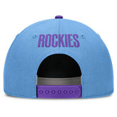Colorado Rockies City Connect Rise Adjustable MLB Cap Blue - Taass US