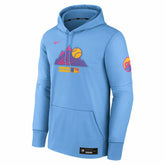 Colorado Rockies City Connect 2026 MLB Authentic Therma Hoodie Blue - Taass near me