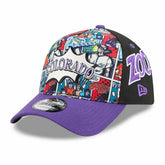 Colorado Rockies 2025 MLB Players' Weekend 9FORTY A-Frame Snapback Cap - Taass discount