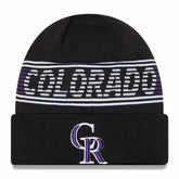 Colorado Rockies Authentic 2024 MLB Clubhouse New Era Beanie Knit - Taass near me