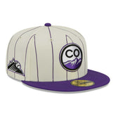 Colorado Rockies Retro City New Era 59FIFTY Fitted MLB Cap - Taass near me