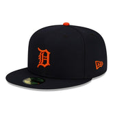 Detroit Tigers Authentic New Era 59FIFTY Fitted MLB Cap Road - Taass near me