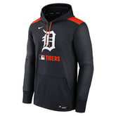 Detroit Tigers 2025 MLB Authentic Performance Therma Hoodie Navy - Taass near me