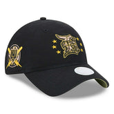 Detroit Tigers 2024 MLB Armed Forces New Era Women's 9TWENTY Cap Black - Taass discount