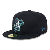 Ashville Tourists MiLB Batting Practice Authentic 59FIFTY Fitted Cap Navy - Taass for sale