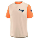 Houston Astros Outclass Retro MLB T-Shirt Cream - Taass online