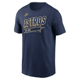 Houston Astros MLB Cooperstown Cotton T-Shirt Navy - Taass for sale
