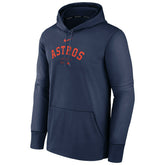 Houston Astros 2024 MLB Authentic Practice Nike Therma Hoodie Navy - Taass online