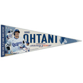 Shohei Ohtani Los Angeles Dodgers Milestone Premium MLB Pennant - Taass for sale