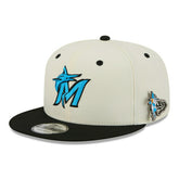 Miami Marlins Mascot Pin 9FIFTY Snapback Cap - Taass sale