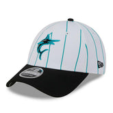 Miami Marlins 2025 MLB Batting Practice Stretch-Snap 9FORTY Adjustable Cap - Taass online