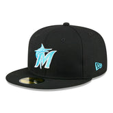 Miami Marlins 2024 MLB Authentic Father's Day New Era 59FIFTY Fitted Cap - Taass sale