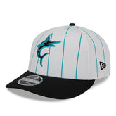 Miami Marlins 2025 MLB Batting Practice Low Profile 9FIFTY Snapback Cap - Taass discount