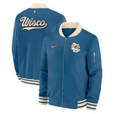 Milwaukee Brewers City Connect 2026 MLB Authentic Dugout Bomber Jacket Blue - Taass discount
