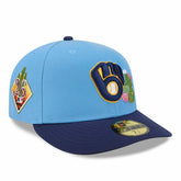 Milwaukee Brewers 2026 MLB Authentic Spring Training 59FIFTY Pre-Curved Cap Blue - Taass discount